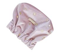 COMPUKAS Portable Lipstick Storage Bag in Pink Cloth with Scratch Protection and Item Security, Small Cosmetic Pouch for Work and School Travel Organiser
