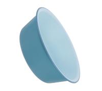 COMPUKAS Portable Plastic Wash Basin for Face and Foot Soaking Dual-color Blue White round Tub for Home Bathroom and Hospital Use Easy to Clean Space-saving Design for Laundry and Storage