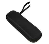 COMPUKAS Protective Dictionary Translation Pen Case with Multi-Layer Storage, Simple Black Eva and Nylon Stationery Organizer, Easy to Store Pencil Bag for Students and Travelers
