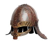 COMPUKAS Realistic with Reinforced Plastics for Men and Women Helmet Medieval Nose Guard, and Decorative Rivets Comfortable and Versatile Party Accessory Cosplay for New