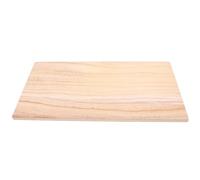 COMPUKAS Rectangular Unfinished Wood Plank 40X20Cm for DIY Crafting, Wooden Shelf Board for Wardrobe Divider and Home Decor, Solid Wood Panel for Shelving and Furniture Accessories