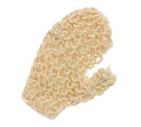 COMPUKAS Reusable Sisal Hemp Exfoliating Bath Glove with Enhanced Grip for Shower and Skin Cleansing Gentle Body Scrubber Mitt for Deep Exfoliation and Revitalizing Spa Experience