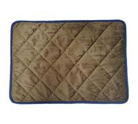 COMPUKAS Self-heating Pet Blanket for Cats and Dogs, Cotton Material with Lattice Design, Machine Washable Heating Pad for Year-round Use and Low Temperatures, Comfortable Outdoor Cat