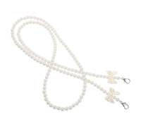 COMPUKAS Self Zipper Pull for Dress with Beaded Chain and Metal Lobster Clasp, 120cm Length, Abs and Alloy Material, Supports Independent Dressing for Women and Those with Limited Mobility