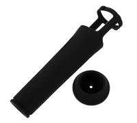 COMPUKAS Shockproof Handheld Microphone Silicone Case for Wireless Mic Ergonomic Anti-rolling Cover with Enhanced Grip Easy to Clean Protective Sleeve for KTV Interview Recording