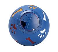 COMPUKAS Small Blue Scent Leakage Ball Educational Leaking Food Toy for Dogs Safe Easy to Clean Interactive Training Supplies Engaging Snuffle and Puzzle Play for Intelligent Dogs