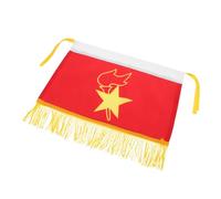 COMPUKAS Snare Drum Signal Flag: Special Patrol Supply- 15 X 12 Inch Official Performance Flag for School Band - Musical Decoration for Theme Party Events