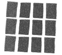 COMPUKAS Special Effect Makeup Sponge Creating Textured Appearance and Stubble Black Pu 16pcs Blood and Scar Wounds Sponge Safe and Sturdy Makeup Supply for Halloween Party and Cosplay