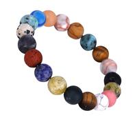 COMPUKAS Star Exploration Bracelet for Women Featuring Natural Stone and Universe Inspired Design for Daily Wear as Creative Planet Bangle Charm