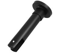 COMPUKAS Sturdy Stainless Steel Adjustable Support Foot for Public Restroom Partition Bracket Stable Base Support and Adjustable Height 88mm-108mm for Toilet Cubicles
