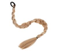 COMPUKAS Synthetic Braided Ponytail Extension Long Women Hair Braid Extensions Natural-looking Fake Hair for Parties Daily Styling