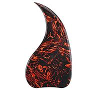 COMPUKAS Thickened Acoustic Guitar Pickguard Professional Scratch Guard Sticker for Folk and Electric Guitars Protective Decal with Smooth Surface for Supplies