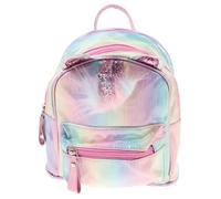 COMPUKAS Unicorn Sequin Backpack with Plush Pom Pom, Holographic Cartoon Shoulder Bag for Girls Toddlers, Boys and Girls School Bag for Daily Travel and Play Random Color