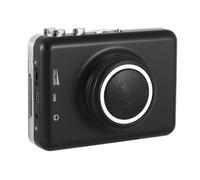 COMPUKAS USB Cassette Music Player with Detachable Speaker Cassette to Converter for Digital Audio Transfer Portable Tape Player for Old Tape Playback and Music Preservation