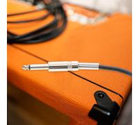 COMPUKAS USB Guitar Cable 3m Instrument Cord with USB Link Adapter for Electric Guitar Recording, Noise Reduction Audio Patch Cable Compatible with PC, Mixer, Pedal, and Amp