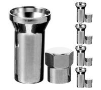 COMPUKAS Valve Stem Caps Auto Tire Valve Stem Caps Car Compatible Wide Range of Car Models That Will Not Damage Sensors