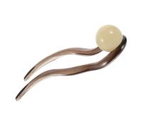 COMPUKAS Vintage U-shaped Hairpin for Women Featuring Pearl Charm and Delicate Design for Buns and Retro Hairstyles for Girl's Vintage Look