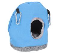 COMPUKAS Warm Cotton Parrot Nest for Birds Hanging Bird House Soft Fabric Cozy Parakeet Bed for Parrots and Cockatiels Wear-Resistant