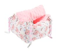 COMPUKAS Warm Small Animal Sleeping Nest for Guinea Pigs Squirrels Hamsters Ferrets and Sugar Gliders Soft Cozy Resting Place with Cute Design for Indoor Cage Use and Easy Cleaning