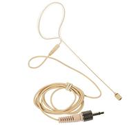COMPUKAS Wireless Headworn Ear Hook Microphone with 3.5mm Connector, Portable Single Ear Hanging Headset Condenser Mic for Lectures, Podcasting, and Public Speaking