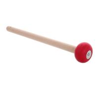 COMPUKAS Wooden Mallet for Percussion and Gong with Red Wood Handle and Rubber Tip, Sturdy Traditional Chinese Design, Compact and Versatile for Musical Experience and Musicians on The Go