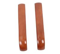 COMPUKAS Wooden Office Chair Arm Pads Chair Armrest Replacement Pads for Office Comfortable Grip Support for Hands Sturdy Wood Armrest Parts