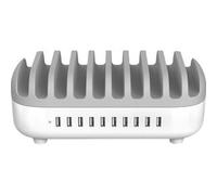 Compulocks 10 Ports Usb Charging Dock Station With Uk Plug. Type: Freestanding P
