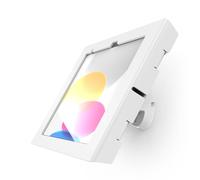 Compulocks iPad 10th-11th (A16) Gen, Apex Enclosure Bow Tilting Wall Mount - White