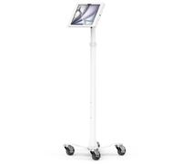 Compulocks iPad Air M2 13" (2024), Apex Enclosure Rolling Cart - Rise Freedom White