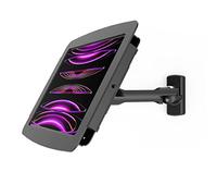 Compulocks iPad Pro 12.9" (3-6th Gen) Space Enclosure Swing Wall Mount Black iPad Wall Holder Versatile Display, Ideal for Office, Retail, and Commercial Use