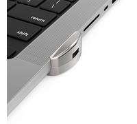 COMPULOCKS - ACCS MACBOOK PRO 14-INCH LEDGE LOCK ADAPTER WITH KEY LOCK SILVER