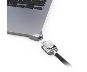 Compulocks - MacBook Air The Ledge Lock - MacBook Air M2 and M3 - T-Slot Ledge with Lock and Security Cable