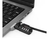Compulocks MACBOOK PRO 14-INCH LEDGE LOCK ADAPTER +COMBINATION LOCK SILVER