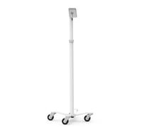 Compulocks Medical Rolling Cart - VESA Compatible White