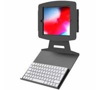 Compulocks UKBTRAYB Universal Tablet Enclosure Kiosk Black Keyboard Tray - Wall Mount Shelf, That C