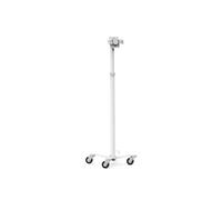 Compulocks Universal Tablet Cling Medical Rolling Kiosk White