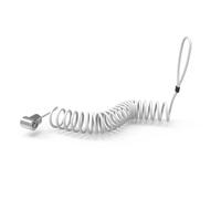 Compulocks Universal Tablet Lock with Keyed Coiled Cable Lock Black