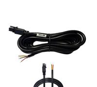CompuPort 4-Pin Boot Molex DC Power Cable, GPIO AWG22 Tips, and 3Meters Shielded Cable Designed for Cellular Modems, and CAN Bus