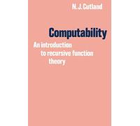 Computability: An Introduction to Recursive Function Theory
