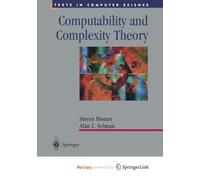 Computability and Complexity Theory