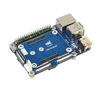 Compute Module 4 IO Board for Raspberry Pi,Mini Base Board (B) Full Version with Standard CM4 Socket and Color-Coded Raspberry Pi 40PIN GPIO Header Onboard CSI/DSI/FAN/HDMI/USB/RJ45 Connectors