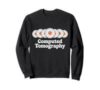 Computed Tomography CT Tech Retro Floral Medical Radiology Sweatshirt
