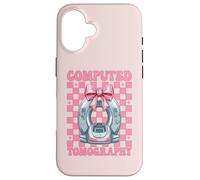 Computed Tomography Radiology Radiologist Rad Tech MRI Girl Case for iPhone 16