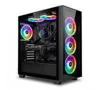 Computek Gaming PC Tower. Nvidia RTX 3050 6GB. Intel Core i7. 16GB RAM. 256GB SSD + 1TB. Win 11. Wi-Fi. RGB High Performance Gaming PC. Black Case.