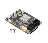 Computer Accessory ESP32S3 LED Matrixes Portals With CircuitPythons Internet Display In Black Finish