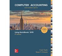 Computer Accounting Essentials Using QuickBooks 2015