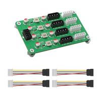 Computer Adapter ATXs 6 8pin To 8 Channel 5V 12V Voltages Board For Applications