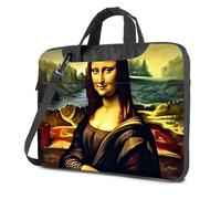 Computer Backpack For Men Leonardo Da Vinci'S Mona Lisa: A Masterpiece Reimagined Laptop Bag 15.6 Laptop Case Laptop Case 16 Inch(29x38cm)