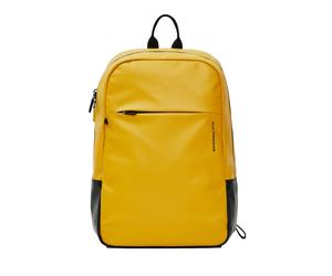 Computer backpack Mandarina Duck Eco Coated Jaune 41x31,5x15 cm