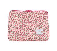 Computer Bag Cute Flower Laptop Sleeve Protective Soft Padded Computer Carrying Case Bag Zipper Cover Water-R-esistant Notebook Bag Compatible for 14 in Notebook